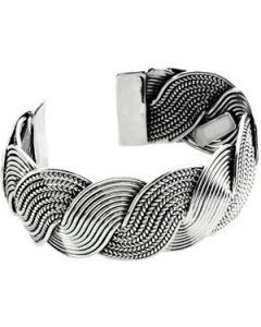 Fashion Cuff Bracelet Sterling Silver  28.75 Mm Width;P;Fashion Cuff Bracelet