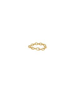 Gold Plated Sterling Silver Link Bracelet