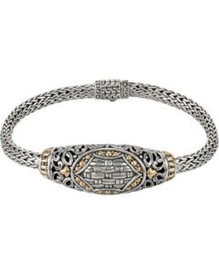 Sterling Silver Fashion Bracelet Sterling Silver  07.50 Inch Sterling Silver Fashion Bracelet