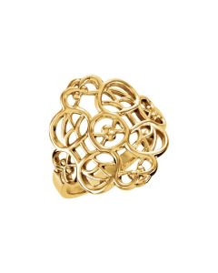14kt Yellow Filigree Ring