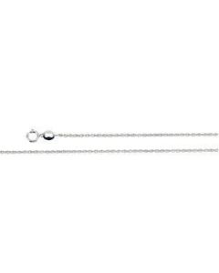 Solid Rope Chain Sterling Silver  18 In