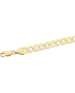 Curb Chain 14K Yellow Gold 18 Inch
