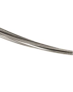 Bajonett Chain W/18Ky Clasp Stainless Steel  15 Inch Chain 18Ky Bayonette Clasp