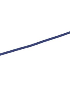 Stainless Steel Blue Chain With 14Ky Push Tube Clasp Stainless Steel & 14K Yellow Gold 18.00 Inch;P;Basket Weave Blue Chain