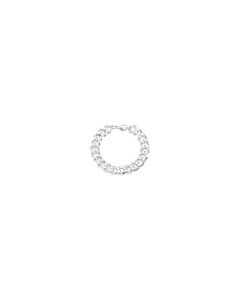 Sterling Silver 12.3mm Curb 9