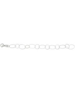 Link Necklace Sterling Silver  36 Inch Necklace