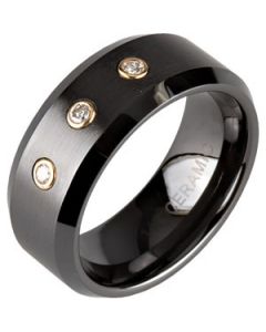 .10 Cttw Dia Set In Silv Bezel N\A  Size 06.00