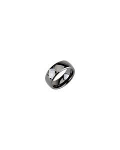 Ceramic Couture&trade; 8mm Faceted Band