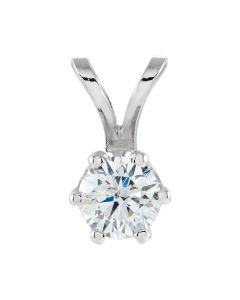 Diamond Solitaire Pendant