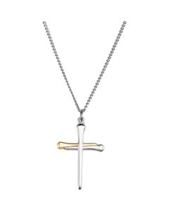 Nail Cross Necklace