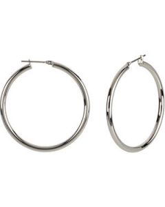 Hoop Earrings N\A  03.00 X 40.00 Mm