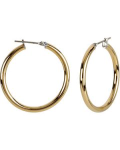 Hoop Earrings N\A  03.00 X 30.00 Mm