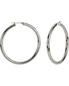 Hoop Earrings N\A  04.00 X 50.00 Mm