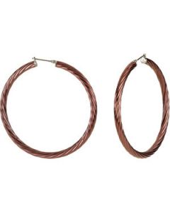 Twisted Hoop Earring N\A  04.50 X 55.00 Mm