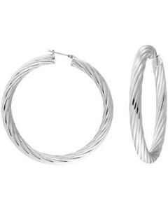 Twisted Hoop Earring N\A  06.50 X 55.00 Mm
