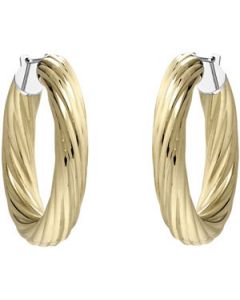 Twisted Hoop Earring N\A  06.50 X 25.00 Mm