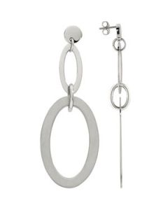 Open Oval Drop Earring N\A  Pair