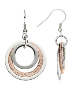 Glitter/Pol 37Mm Rnd Drop Er N\A  Pair 36.00X23.00 Mm