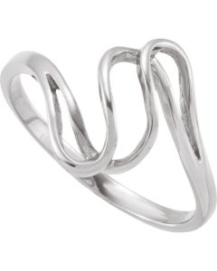 14kt White Metal Fashion Ring
