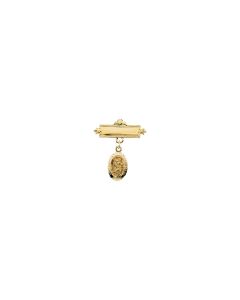 St. Christopher Baptismal Brooch