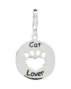 Heart U Back&trade; Cat Lover Paw Charm