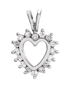 Diamond Heart Pendant