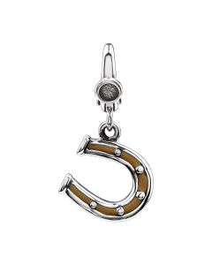 Enamel Horse Shoe Charm