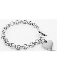 Oval Link Bracelet N\A  07.80 Inch