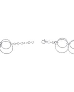 Sterling Silver Adjustable Circle 8