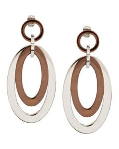 Oval Earrings N\A  Pair