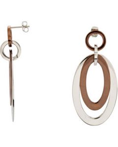 Oval Earrings N\A  Pair