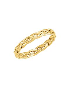 Hand-Woven 3.75mm Band