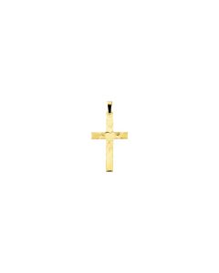 Cross Pendant with Heart Design