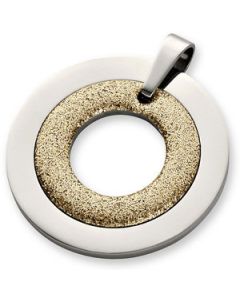 Glitter Circle Pendant N\A  34.00Mm