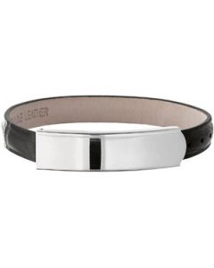 Lad 9Mm Gen Leather Id Bangle N\A  07.50 Inch