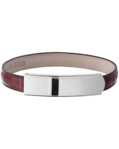 Lad 9Mm Gen Leather Id Bangle N\A  07.50 Inch