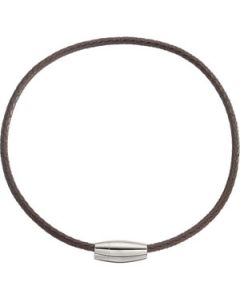 Dark Brown Genuin Leather Neck N\A  17.00 Inch