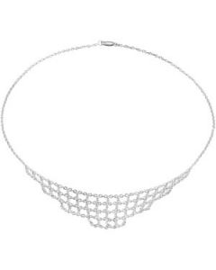 Fashion Necklace Sterling Silver  18 Inch Fashion Necklace