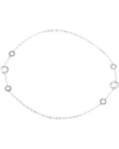 Fashion Necklace Sterling Silver  38.00 Inches Fashion Necklace