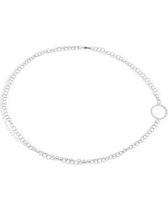 Fashion Necklace Sterling Silver  44.00 Inches Fashion Necklace