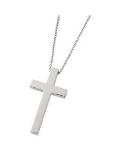 Cross Pend W/18.00 Anchor Ch N\A  Pendant/ 18.00 Inch