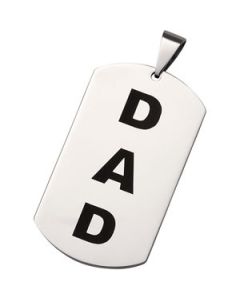 Blk Laser Dad Pendant N\A  N/A