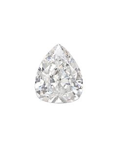 Pear Shaped Diamond 4.92 Carat  SI1 Clarity J Color GIA Certified