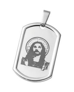 Lords Prayer Dogtag With Chain N\A  48.00 X 30.00 Mm