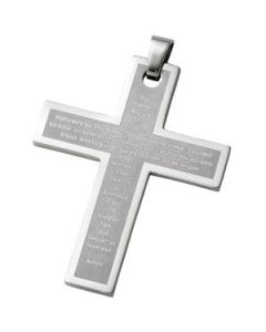 Lords Prayer Cross N\A  58.00 X 45.00 Mm