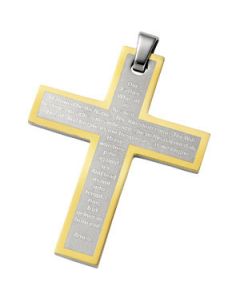 Lords Prayer Cross N\A  58.00 X 45.00 Mm