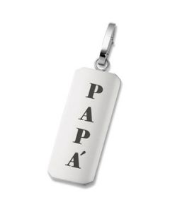 Papa Dog Tag W/G-Lock & Chain N\A  50.04 X 20.13 Mm