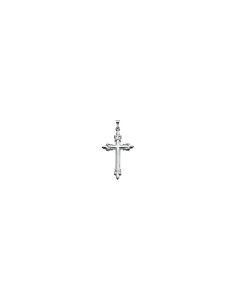Fleur-de-lis Cross Pendant