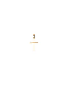 14kt Yellow 21x14mm Cross Pendant
