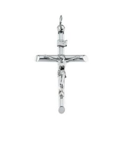 Crucifix Pendant Yellow Gold Filled Gold 34.00X24.00 Mm